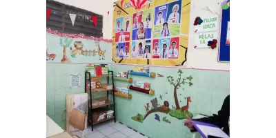 Reading Corner Kelas 1A